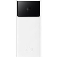 Baseus Star-Lord Digital Display Fast Charge Power Bank 10000mAh 22.5W White(With Simple Series Cha - Power Bank
