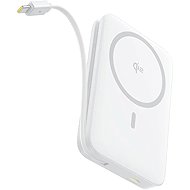 Baseus PicoGo Qi2 10000mAh, 27W, with USB-C cable white - Power Bank