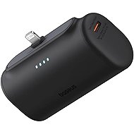 Baseus Compact 5000mAh, 20W, s konektorem Lightning černá - Power Bank