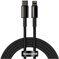 Baseus Tungsten Gold Fast Charging Data Cable Type-C to Lightning PD 20W 2m Black - Data Cable