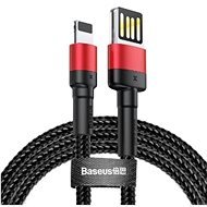 Baseus Cafule Lightning Cable Special Edition 2.4A, 1M, Red + Black - Data Cable