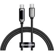 Baseus Display Fast Charging Data Cable Type-C to Type-C 100W 1m Black - Adatkábel