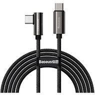 Baseus Elbow Fast Charging Data Cable Type-C to Type-C 100W 1m Black - Datenkabel