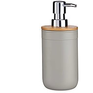 Berilo Clean with bamboo lid, grey, 350 ml - Soap Dispenser