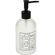 Bathroom Solutions, glass, white, 400 ml - Soap Dispenser