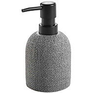 Douceur d'intérieur Spa, 8 × 15 cm, grey - Soap Dispenser