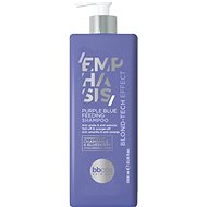 BBCOS Emphasis Blond Tech Effect Purple Blue Feeding Shampoo, 1000 ml - Shampoo