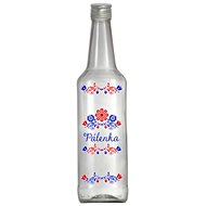 B. BOHEMIAN Bottle 0,5 l PÁLENKA Šuhaj round - Liquor Bottle