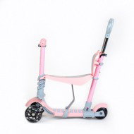 Baby mix Multi 3 in 1, pink - Children's Scooter