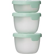 b.box Snack Tubs Box-Set, 3 Stück, grün - Dosen-Set