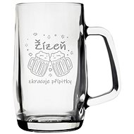 B. BOHEMIAN Beer pitcher 0,5 l JUG (cz) - Glass