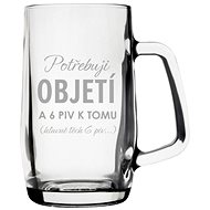 B. BOHEMIAN Beer pitcher 0,5 l VOLUME (cz) - Glass