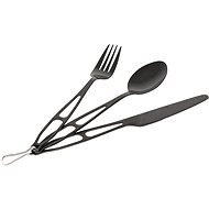 Bo-Camp Outdoor cutlery set Stainless steel In Cover - Kempingový riad