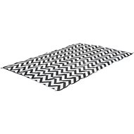 Bo-Camp Chill mat Wave Large Black/White 2x2,7m - Tent Mat