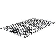 Bo-Camp Chill mat Carpet XL Wave Black/White - Tent Carpet