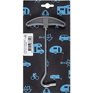Bo-Camp Peg Lifter with Plastic Grip, Grey - Tent pole remover tool