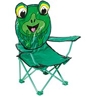 Bo-Camp Child's Chair Foldable SafetyLock, Frog - Camping Armchair