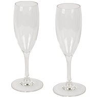 Bo-Camp Champagne Flute Polycarbonate 2 pcs - Glass