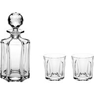 Bohemia Crystal Whisky set 3pcs VICTORIA - Whisky Set