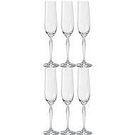 Crystalex Champagne glasses 195ml KEIRA 6pcs - Glass