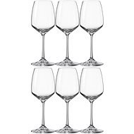 Crystalex White wine glasses 340 ml GISELLE 6pcs - Glass