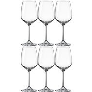 Crystalex Red wine glasses 455 ml GISELLE 6pcs - Glass