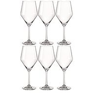 Crystalex Red wine glasses 560ml JANE 6pcs - Glass