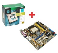 Sada AMD Dual-Core Athlon A64 X2 3800+ EE (35W) 64-bit Windsor BOX + ASUS M2A-VM HDMI, AMD 690G/ATI  - CPU