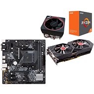 AMD Action Package: VGA + MB + CPU + Heatsink - Set