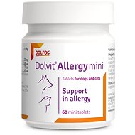 Dolfos Dolvit Allergy mini 60 tbl - for allergy relief - Food Supplement for Dogs