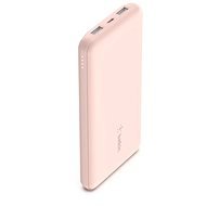 Belkin BOOST CHARGE 10000 mAh Power Bank with USB-C 15W - Dual USB-A - 15cm USB-A to C Cable - Pink - Powerbank