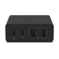 Belkin Boost Charge PRO 108W 4-Ports USB GaN Desktop Charger (Dual C and Dual A) and 2m Cord, Black - Netzladegerät