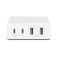 Belkin Boost Charge PRO 108W 4-Ports USB GaN Desktop Charger (Dual C and Dual A) and 2m Cord - White - AC Adapter