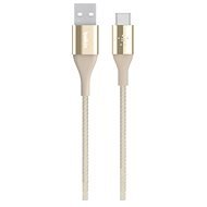 Belkin Premium Kevlar USB-C to USB-A 1.2m gold - Data Cable