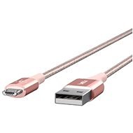 Belkin Premium Kevlar USB 2.0/microUSB 1.2m, pink - Data Cable