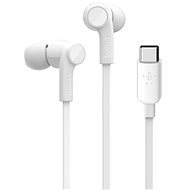 Belkin Soundform Earphones ROCKSTAR w USB-C - white - Headphones