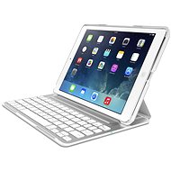 Belkin QODE Ultimate Pro Keyboard Case for iPad Air - White - Keyboard