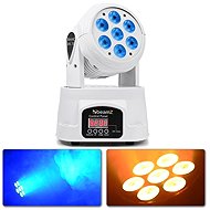 BeamZ MHL74 Mini Moving Head 7 × 10W LED, White - Lighting Effect