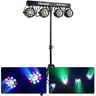 BeamZ Party Bar 3 Lighting Rig, 4 × PAR with Magic Ball - Lighting Effect
