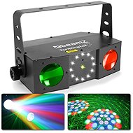 BeamZ Terminator IV LED Double Moon with Laser and Strobe - Lighting Effect