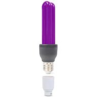 BeamZ BUV27B UV Energy-Saving Bulb 25W E27 + Adaptor - Lighting Effect