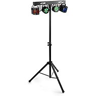 Max Partybar12 Set with 2 × PAR and 2 × Derby Lights - Lighting Effect