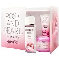 Prestige Rose and Pearl Sada Prestige s růžovým olejem a perlami 260 ml - Cosmetic Gift Set