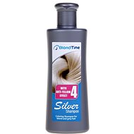 Blond Time Silver 4 Šampon pro odbarvené a šedivé vlasy 150 ml - Shampoo