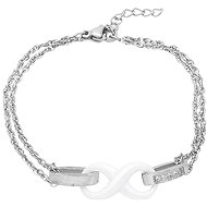 Ewena Ladies infinity bracelet in surgical steel CKR758 - Bracelet