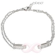 Ewena Ladies infinity bracelet in surgical steel CKR755 - Bracelet