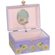 GOKI Pixie Jewellery Box: Sunflowers, Melody: Swan Lake - Jewellery Box