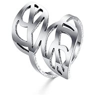 STYLE4 Leaf ring, silver steel, 50 - Ring