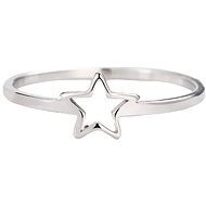 STYLE4 Star Star ring, silver steel, 53 - Ring