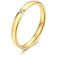 STYLE4 Ring Mieres, golden steel, 62 - Ring